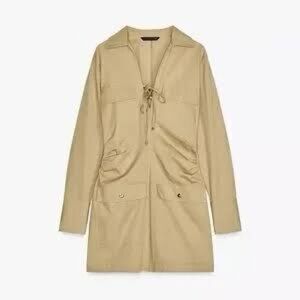 Women's Zara  Tan Dress